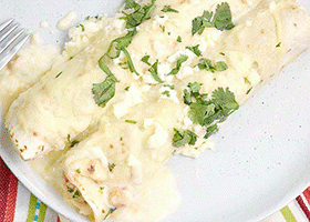 Recipe: Seafood Enchiladas